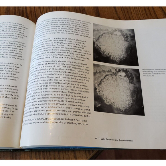 EARTHFIRE: THE ERUPTION OF MOUNT ST. HELENS By Charles Rosenfeld & Robert Cooke - Picture 8 of 10
